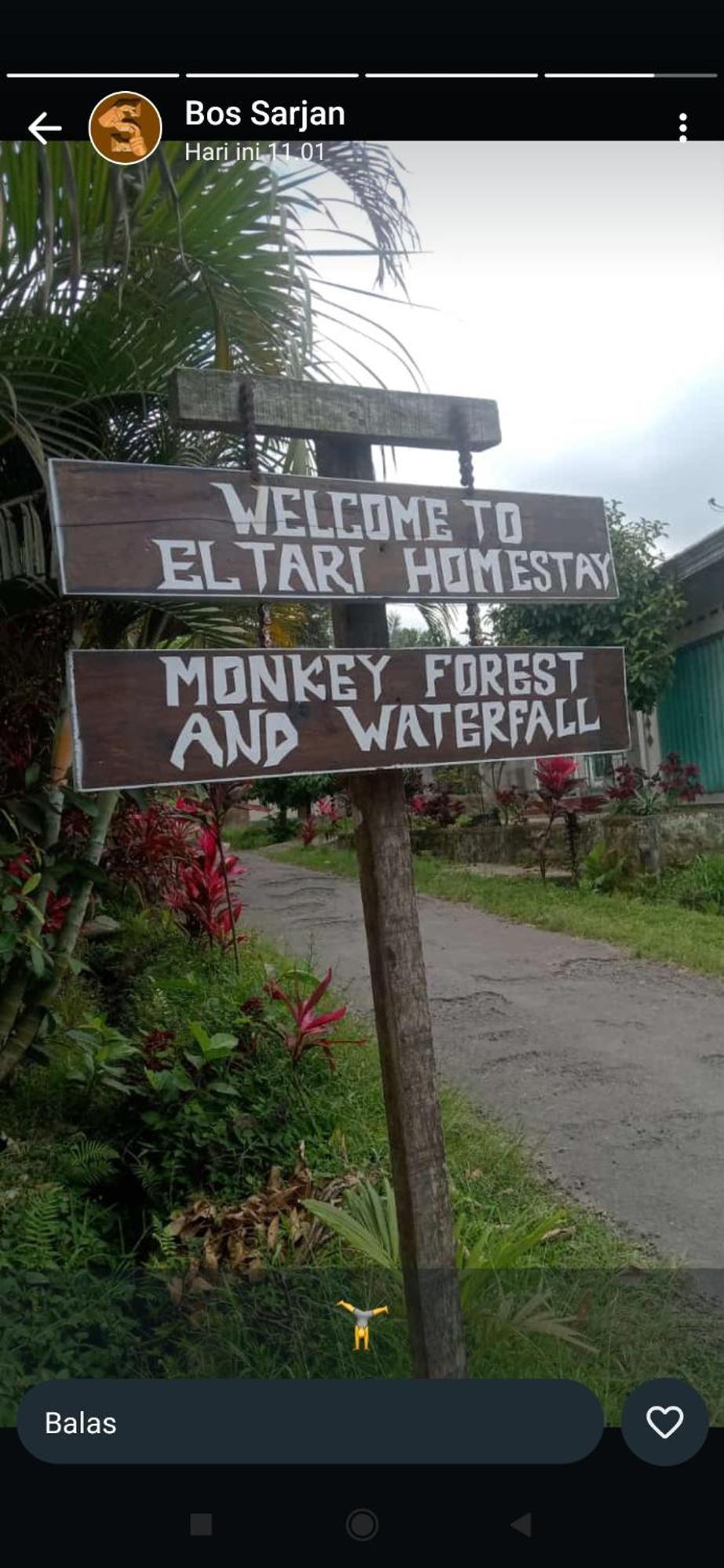 Eltari Homestay Tetebatu Rom bilde
